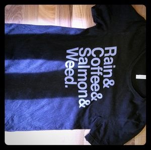 Seattle graphic tee mens S